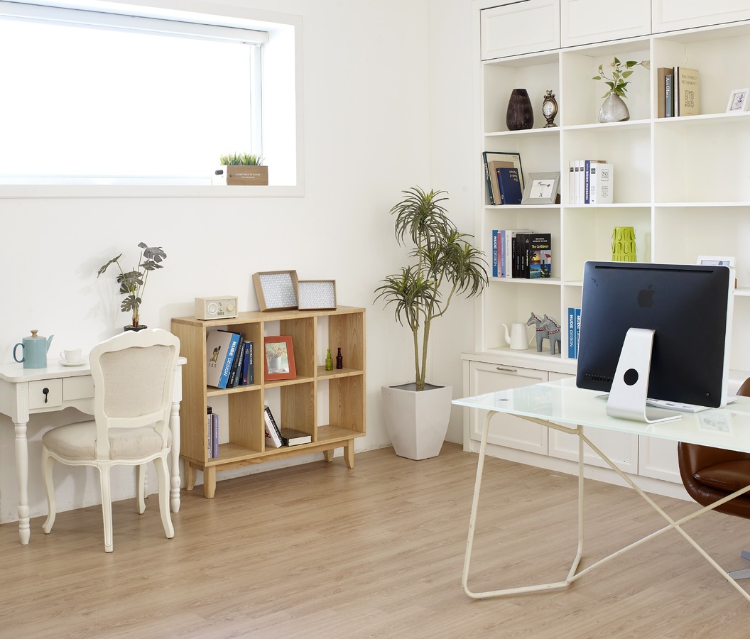 loft conversion with minimalistic furnitures