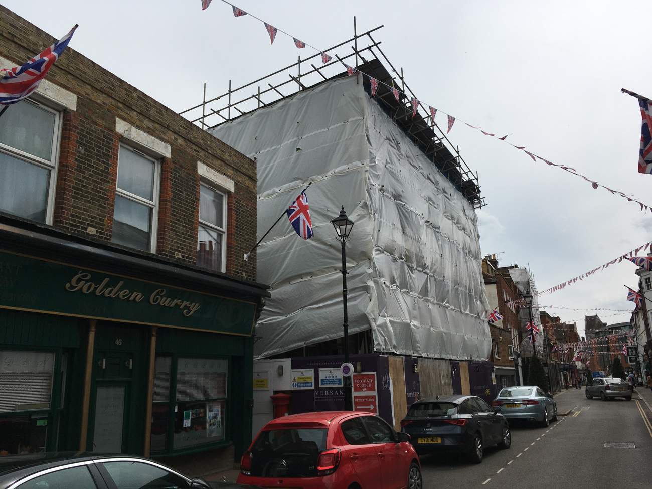 Large 2 storey scaffold